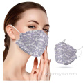 Máscara facial desechable de adultos blancos máscara facial coreana KF94